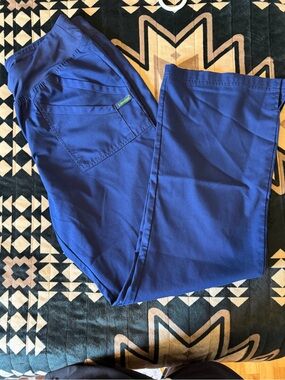 Landau Royal Blue Scrub Bottoms